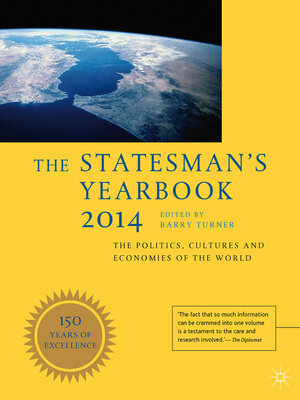 cover image of The Statesman's Yearbook 2014